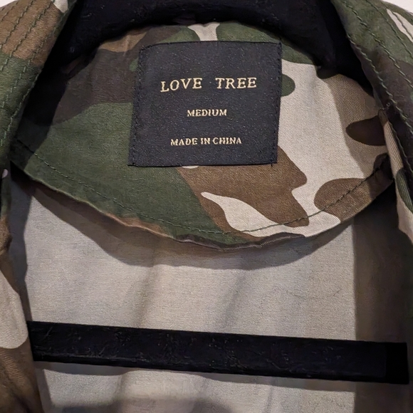 Love Tree Women's Camo Military Jacket - Picture 11 of 12